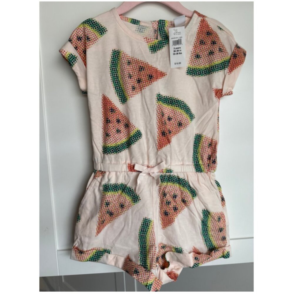 NWT Watermelon GAP Romper Sizes 3y/4y